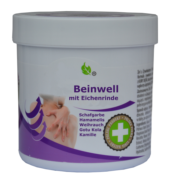 gel with oak bark, comfrey, sage, peppermint, burdock, calendula, aloe vera, chamomile, accelerates wound healing, hemorrhoids, skin irritation